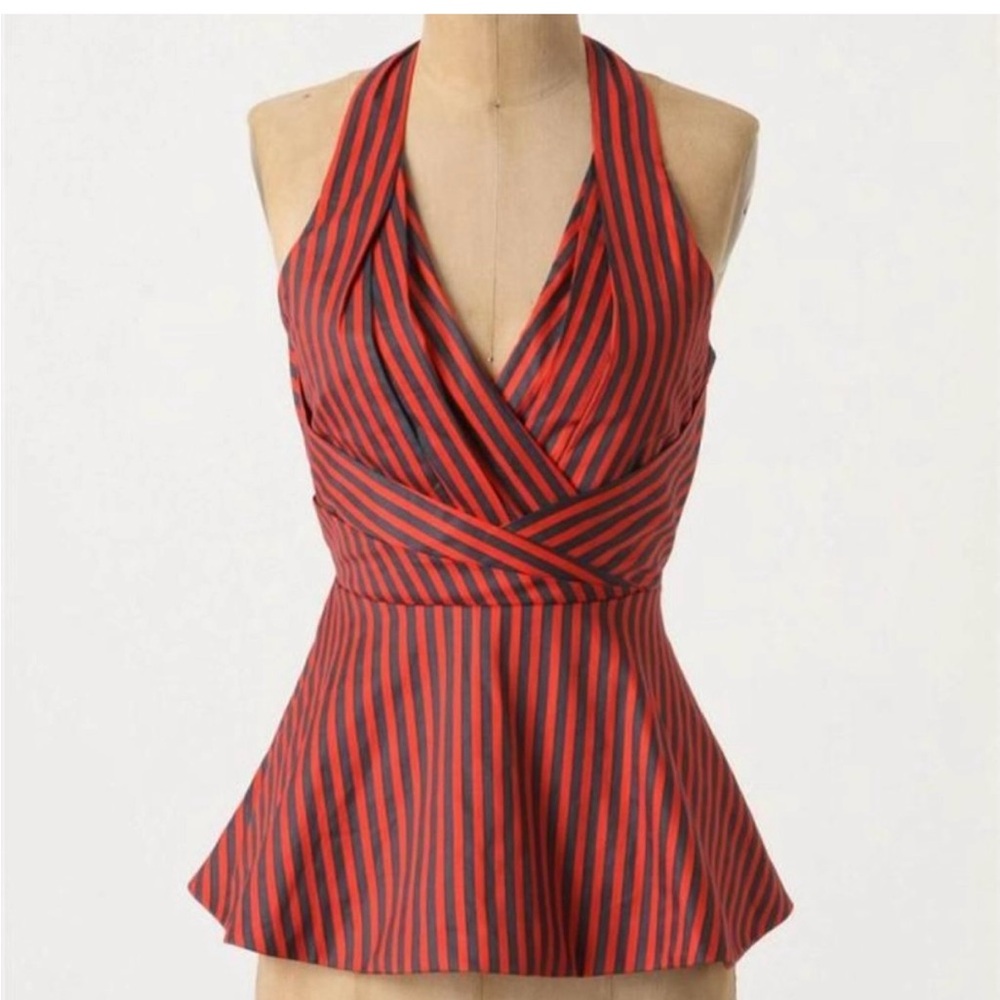 Odille by anthropology blousse size 6